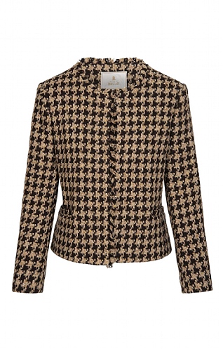 Contemporary Crew Neck Jacket
