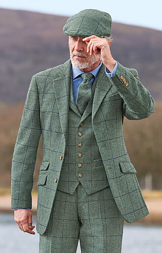 Saxony Tweed Hacking Jacket