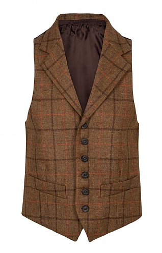 Saxony Tweed Waistcoat