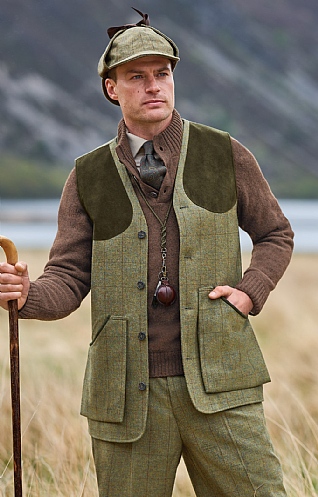 Tweed Shooting Waistcoat
