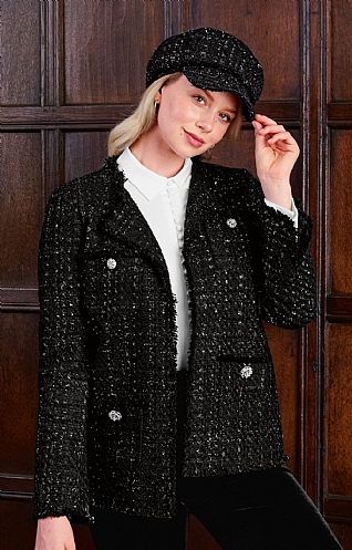3/4 Boucle Jacket