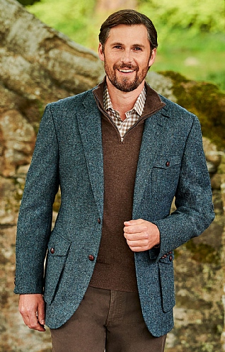 Tweed Patch Pocket Jacket