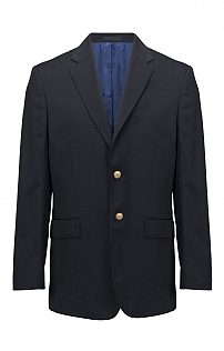 Mens Single Breasted Merino Wool Blazer