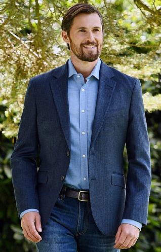 Wool/Silk/Cotton Mix Jacket