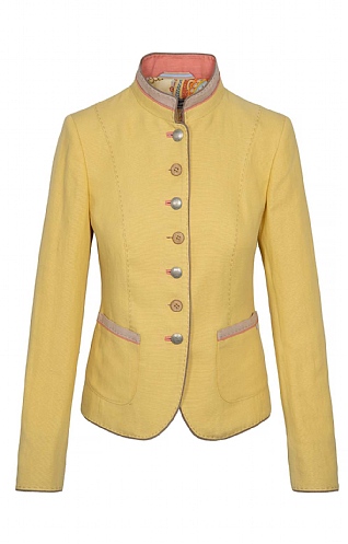 Ladies Short Linen Jacket - House of Bruar