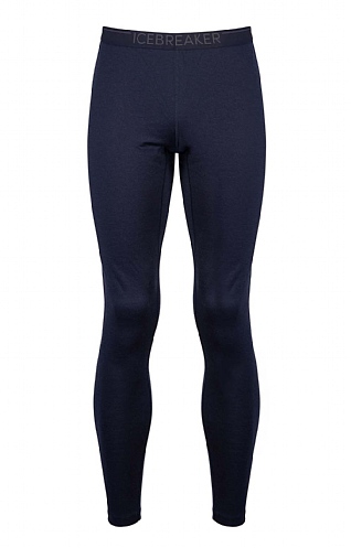 Mens Icebreaker Legging, Midnight Navy