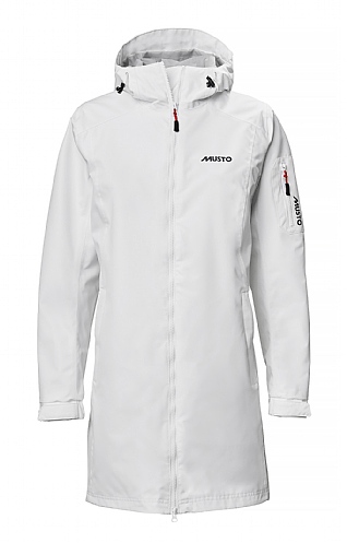 White raincoat ladies hotsell