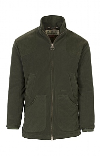 Mens Barbour Dunmoor Fleece Jacket - Olive