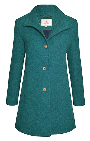 Turquoise sales pea coat