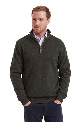 Schoffel Lambswool Aerobloc 1/4 Zip