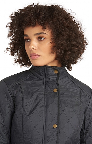 Barbour ladies cavalry outlet polarquilt jacket navy