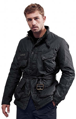 winter barbour coat