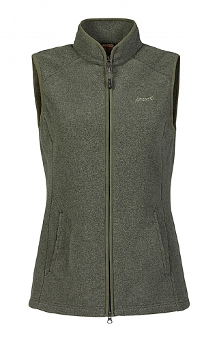 Ladies Musto Fenland Polartec Vest, Deep Green