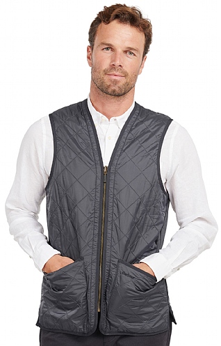 Mens Barbour Polarquilt Waistcoat Zip In Liner House of Bruar