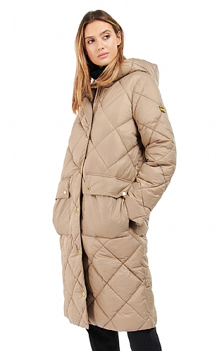 Ladies barbour puffer jacket outlet