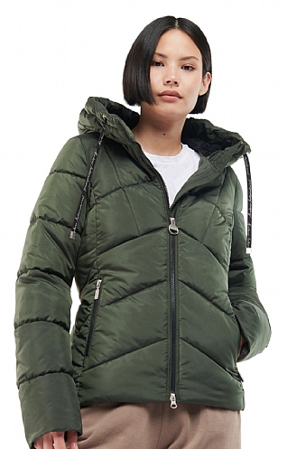 Ladies Barbour International Valle Quilted Jacket, Lugano