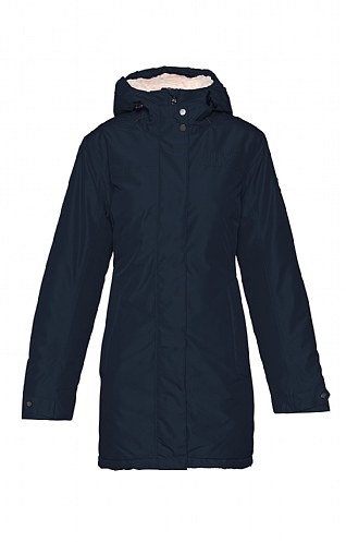 House Of Bruar Ladies Parka Jacket - Navy Blue, Navy