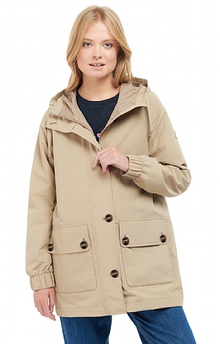 Ladies Barbour Somalia Jacket, Light Trench