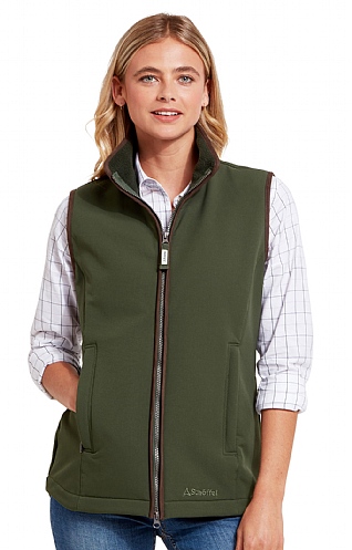 Ladies Schoffel Belton Gilet, Cedar