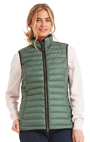 Ladies Schoffel Launde Down Gilet, Laurel