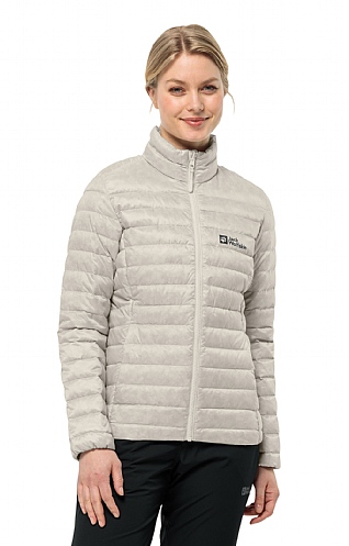 Ladies Jack Wolfskin Pilvi Down Jacket, Dove