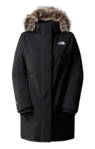 Ladies The North Face Arctic Parka - Black, Black