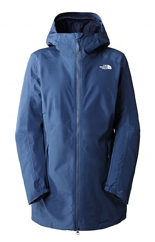 Ladies The North Face Hikestellar Insulated Parka, Shady Blue