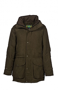 Hunter Outdoor Mens Gamekeeper Coat, Dark Olive