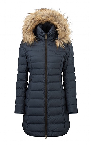 ladies navy down jacket
