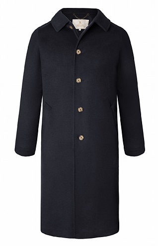 Raglan Sleeve Cashmere Coat