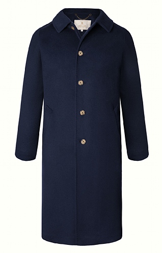 Raglan Sleeve Cashmere Coat