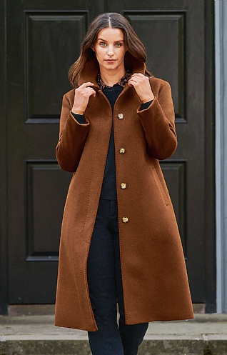 Wool & Cashmere Relaxed Coat