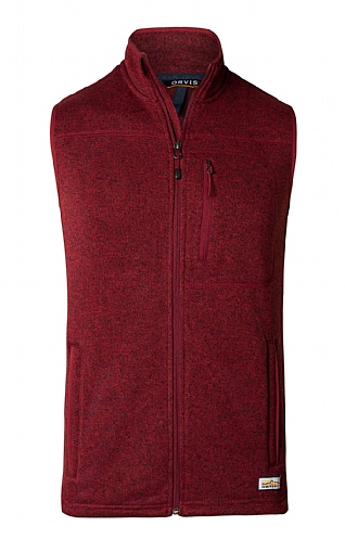 Orvis sweater fleece vest on sale