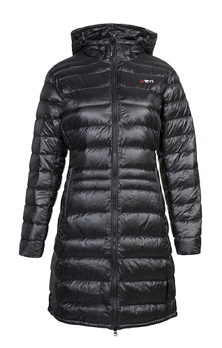 Ladies Red Y by Nordisk Faith Three Quarter Down Jacket - Black, Black