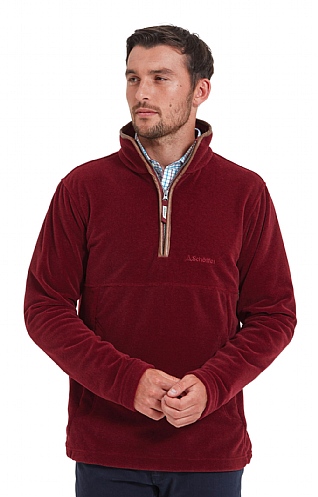 Mens Schoffel Berkeley T-Zip, Claret