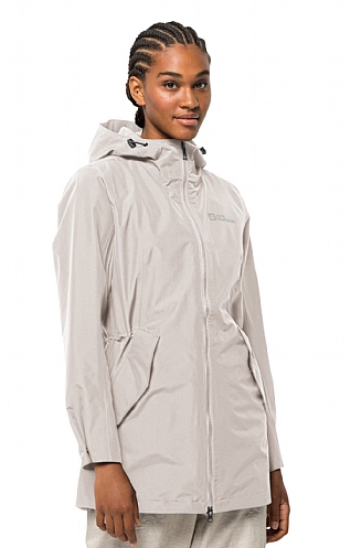 Ladies Jack Wolfskin Dakar Parka, Seashell