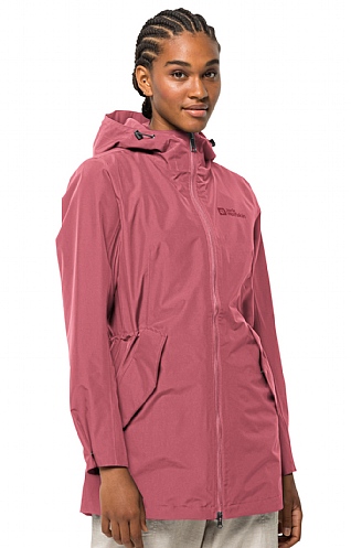 Ladies Jack Wolfskin Dakar Parka - Soft Pink, Soft Pink