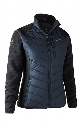 Ladies Deerhunter Caroline Padded Jacket, Dark Blue