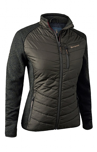 Ladies Deerhunter Caroline Padded Jacket, Timber