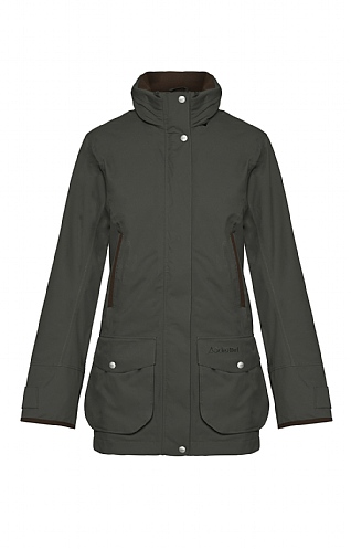 Ladies Schoffel Teal Ultralight Coat, Forest Green