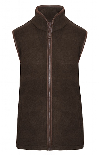 House Of Bruar Ladies Glen Esk Gilet - Olive, Olive