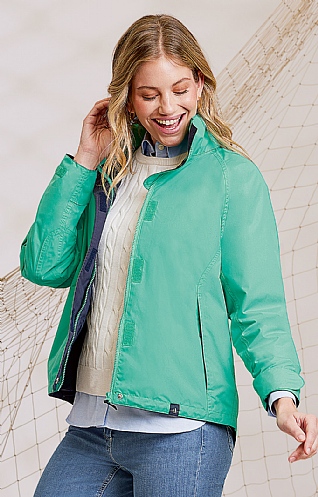 House Of Bruar Ladies Waterproof Jacket, Apple Green