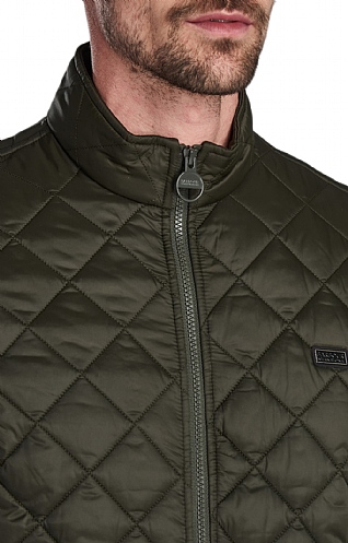 barbour gear quilted jacket