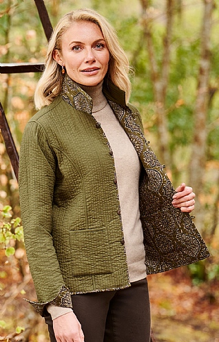 Reversible Printed Jacket