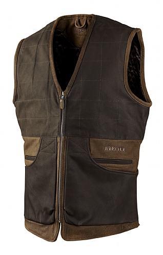 Harkila Angus Leather Waistcoat