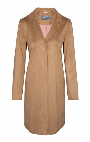 Faux Suede Coat