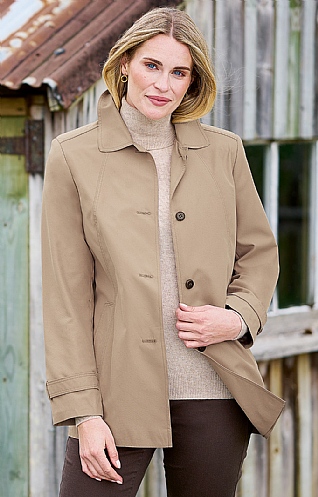 Ladies A-line Coat - House of Bruar