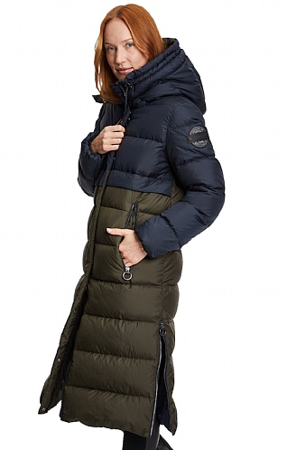 Everest long quilt top coat