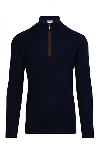 Merino & Cashmere T-Zip