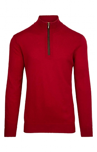 Merino & Cashmere T-Zip